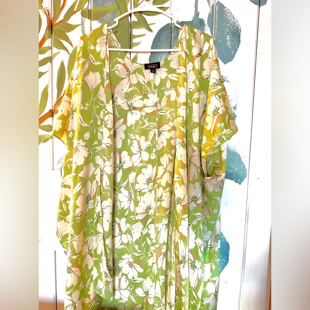 Gigio
Kimono - Floral
Green/white
Size M
Sister company of Brand Umgee
